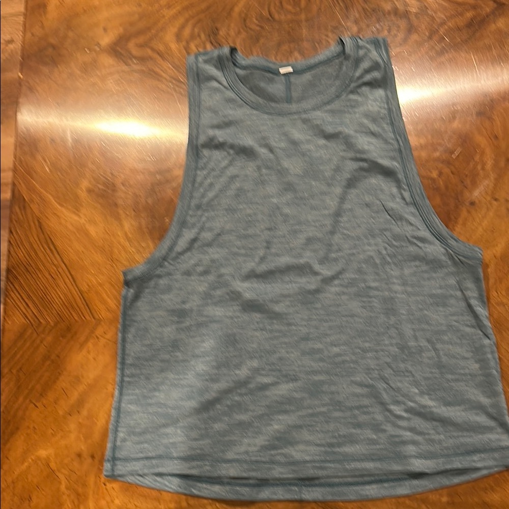 lululemon athletica Teal Muscle Tee